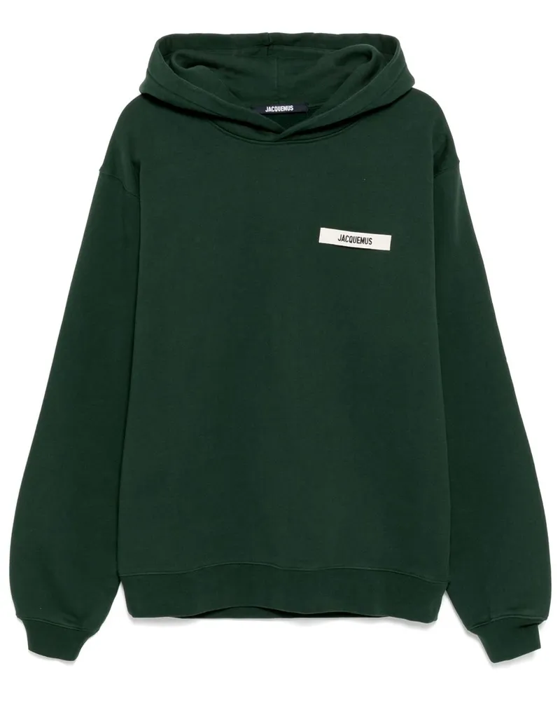 Jacquemus Sweatshirt mit Logo - Grün Grün