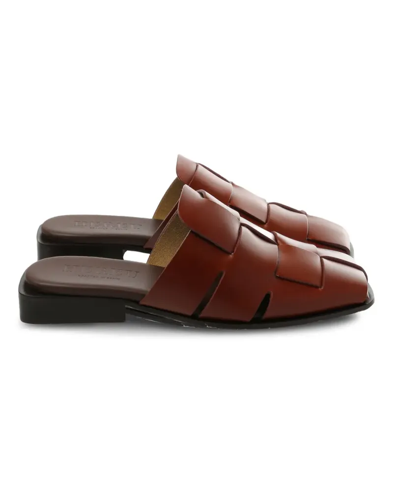 HEREU woven mules - Braun Braun