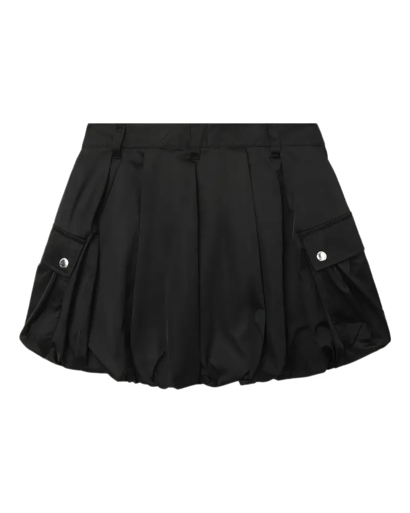 BAPE Minirock mit Taschen - Schwarz Schwarz