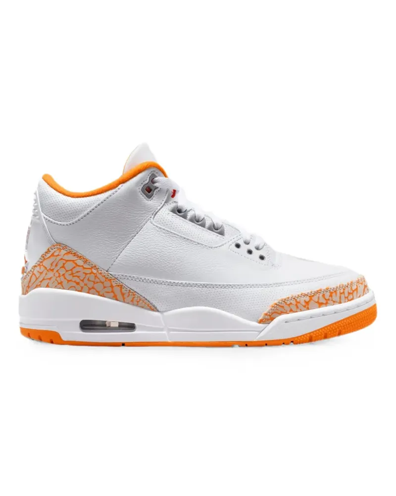 Nike Air Jordan 3 Retro Sneakers - Weiß Weiß