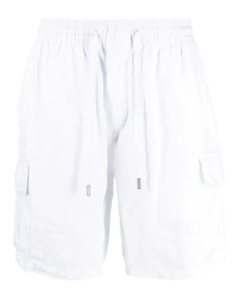 Vilebrequin Cargo-Shorts mit Kordelzug - Weiß Weiß