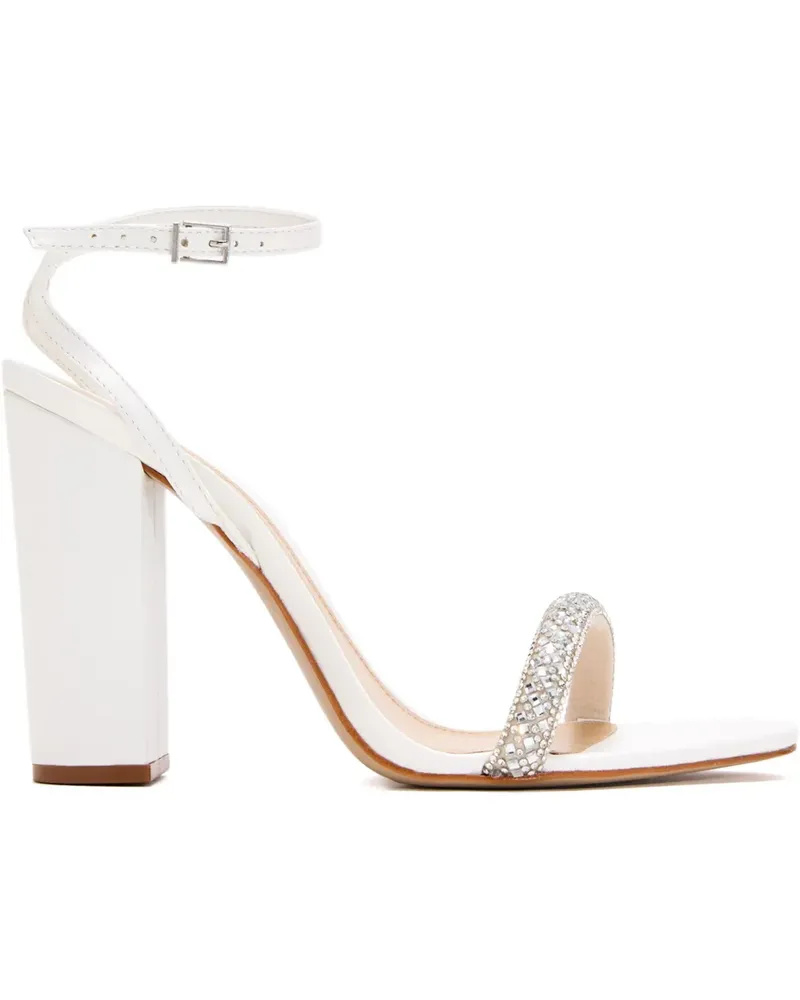 Schutz Eve Sandalen mit Kristallen 105mm - Silber Silber