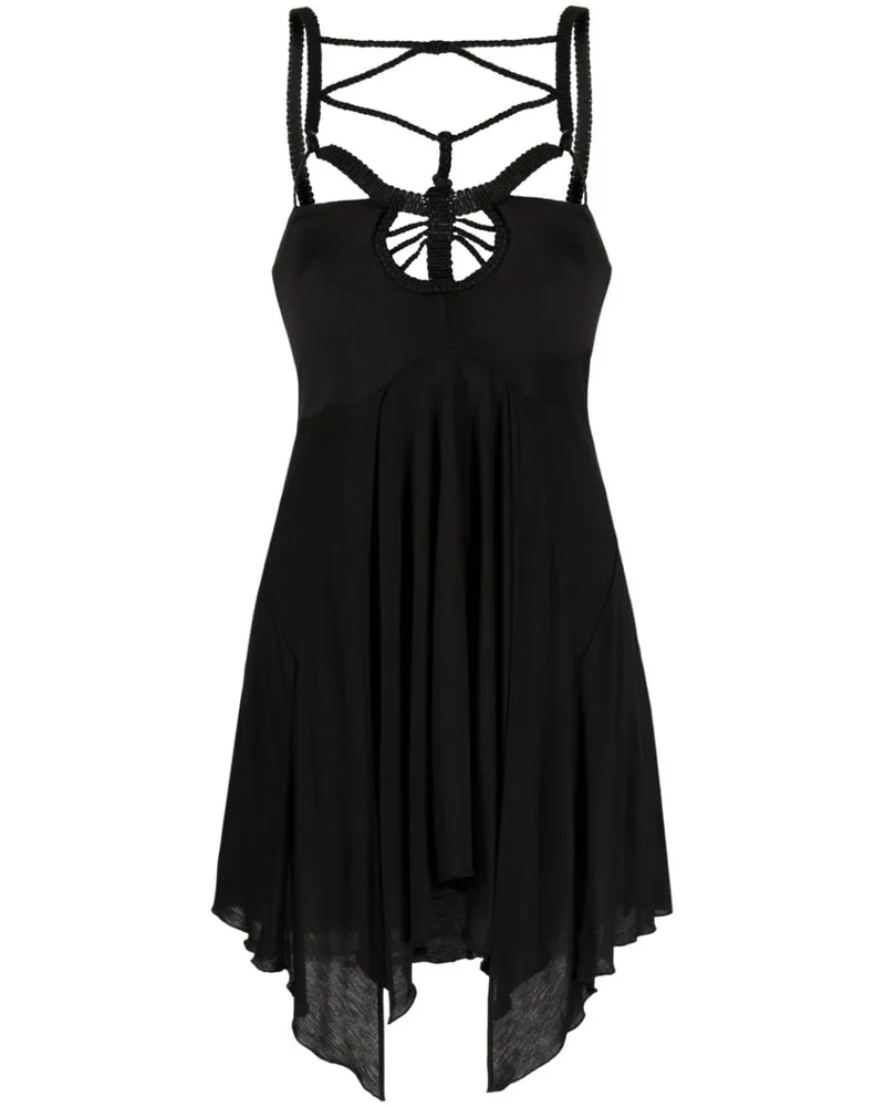 Isabel Marant Diana Minikleid - Schwarz Schwarz
