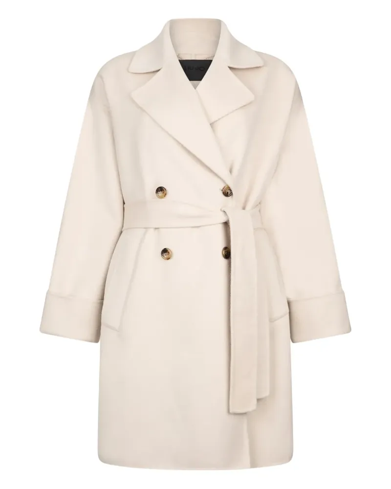 Liu Jo double-breasted coat - Nude Nude