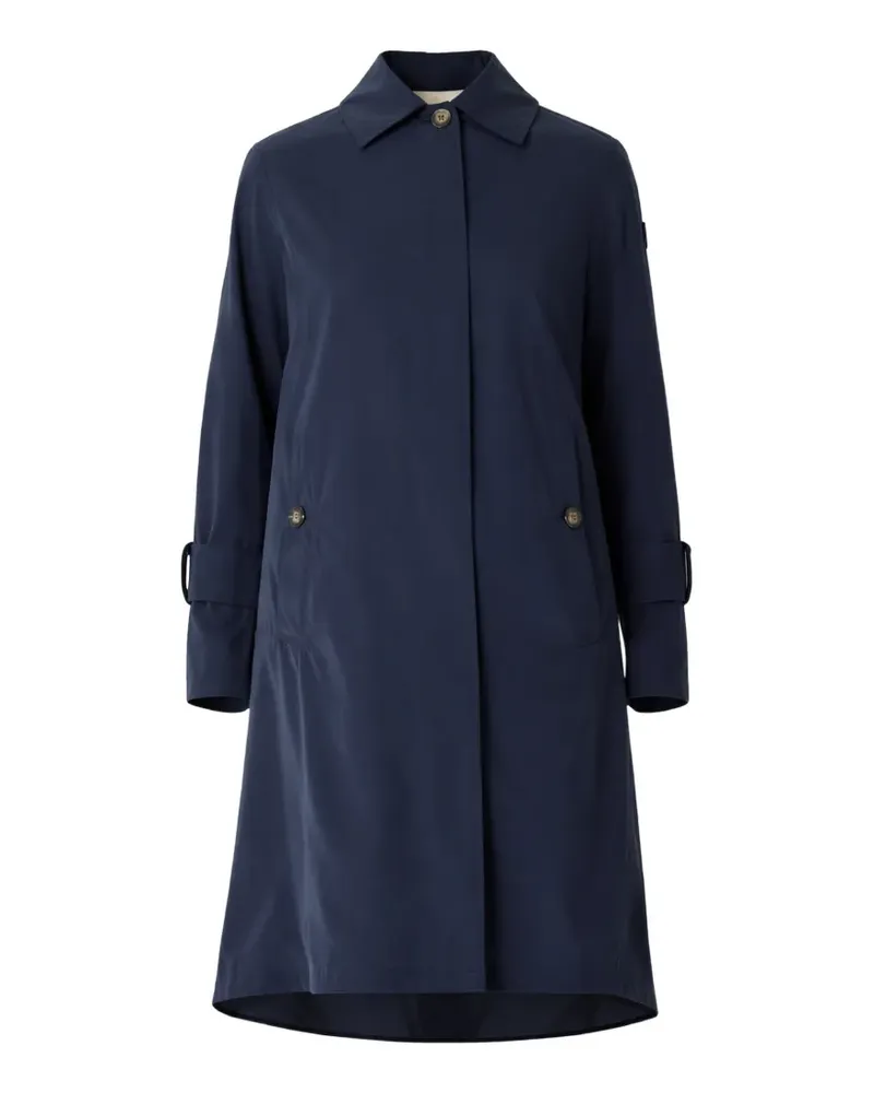 Peuterey buttoned trench coat - Blau Blau
