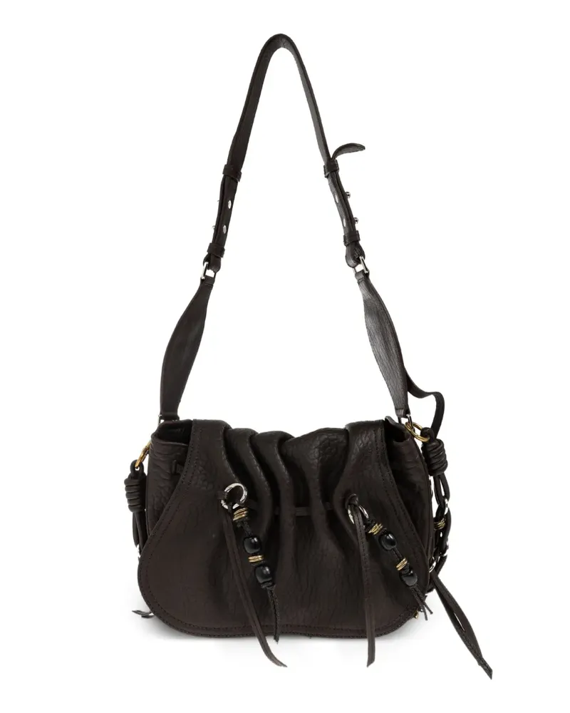 Isabel Marant Bolton Schultertasche mit Perlen - Braun Braun