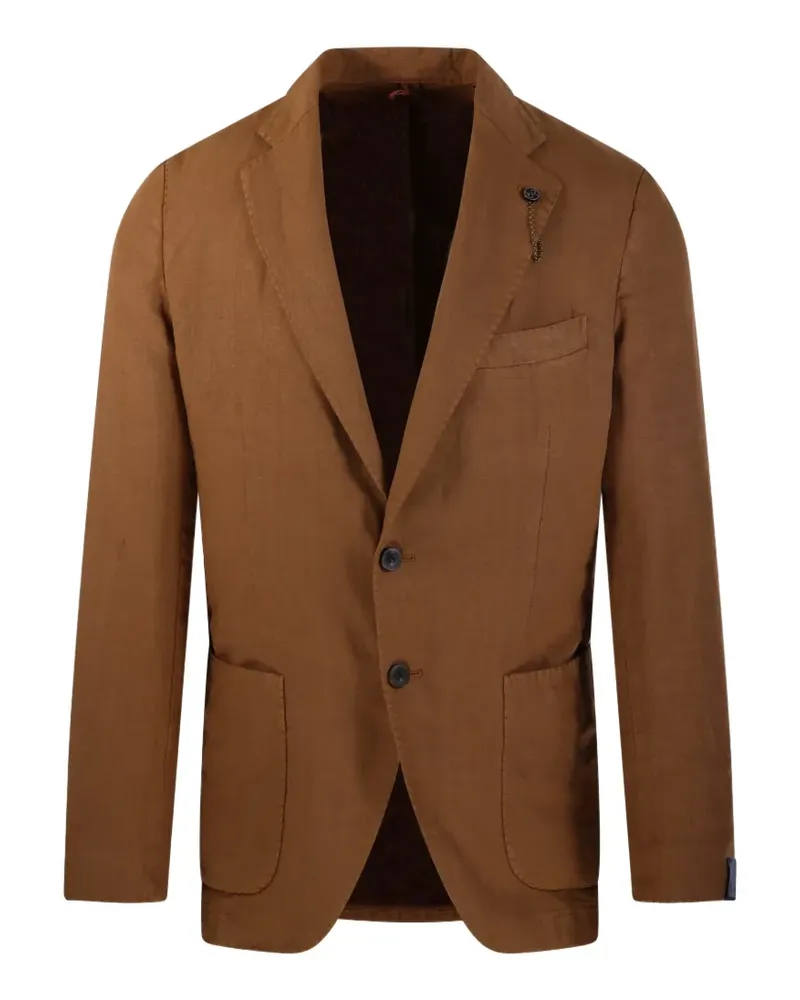 Biagio Santaniello buttoned blazer - Braun Braun