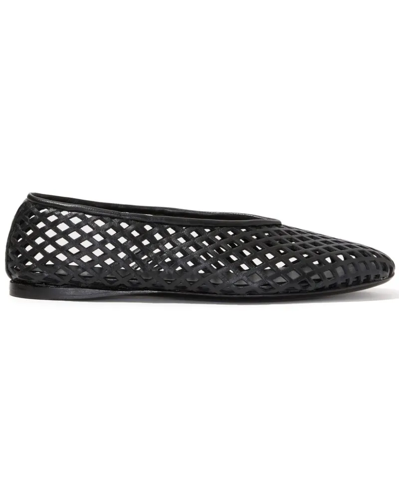 Proenza Schouler Tee Perforated Ballerinas - Schwarz Schwarz