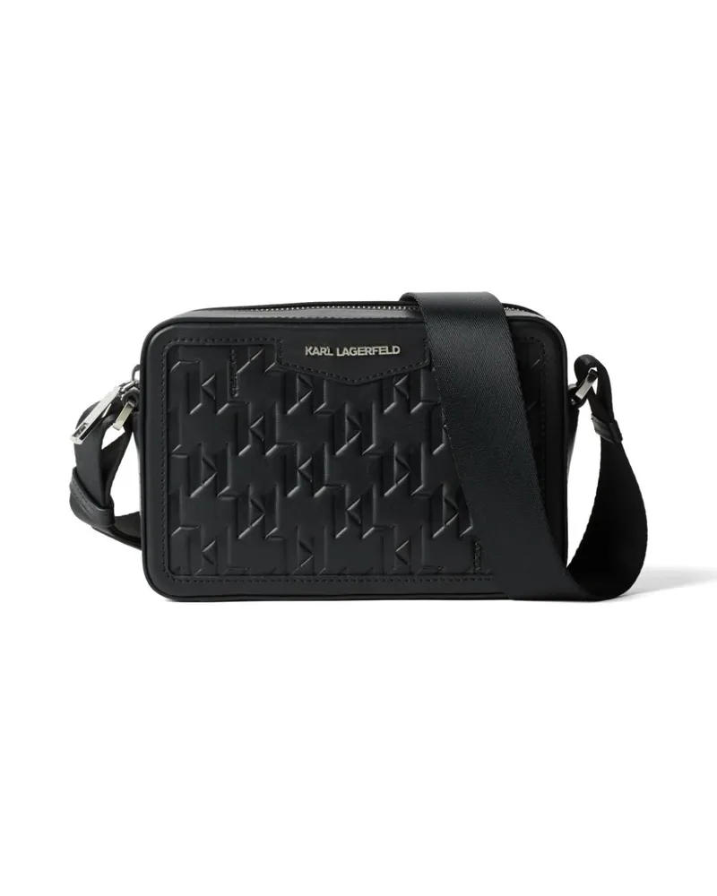 Karl Lagerfeld K/Loom Kameratasche - Schwarz Schwarz