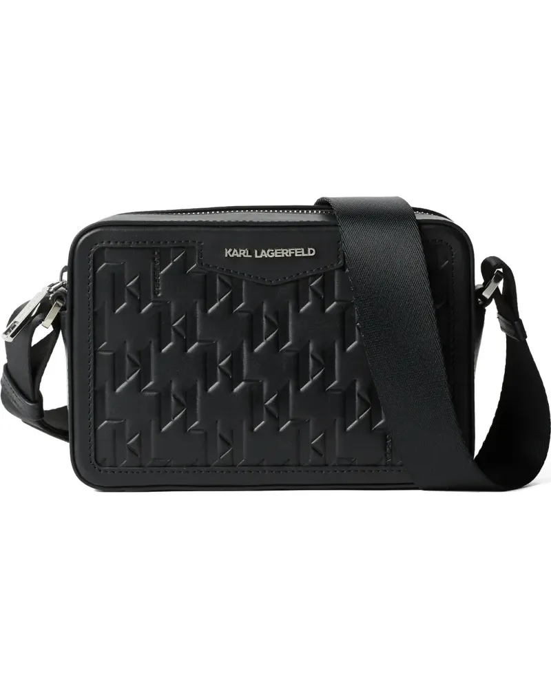 Karl Lagerfeld K/Loom Kameratasche - Schwarz Schwarz