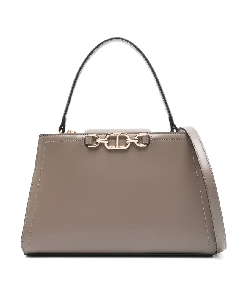 Twin-Set First Class Tote Bag - Grau Grau
