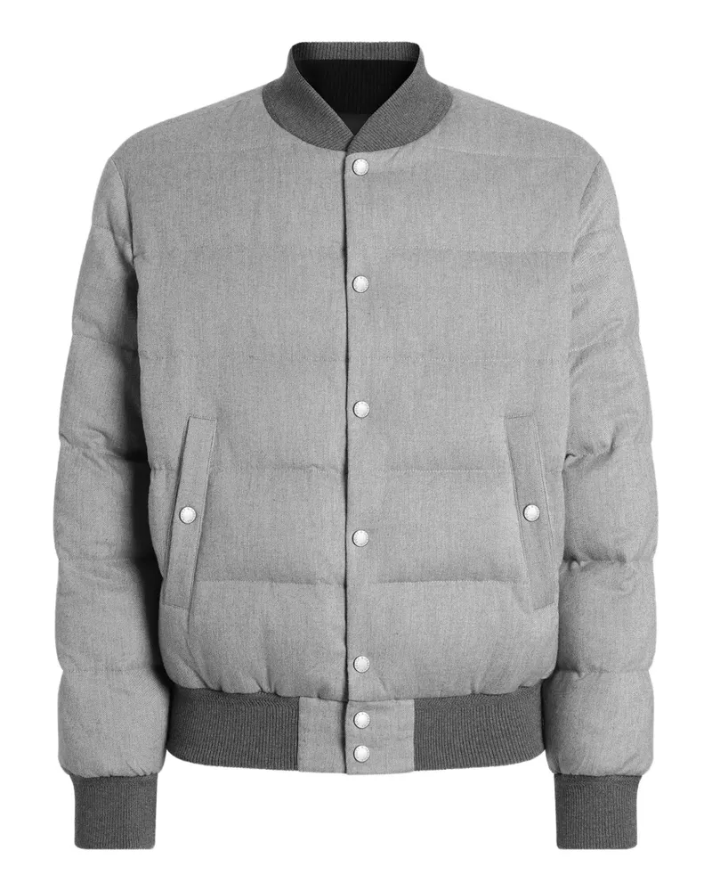 Dolce & Gabbana Wattierte Steppjacke - Grau Grau