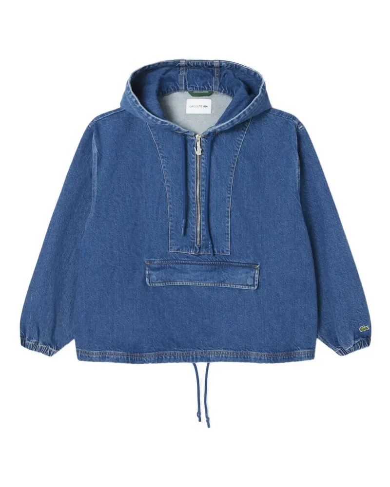 Lacoste Jeanspullover mit Kapuze - Blau Blau
