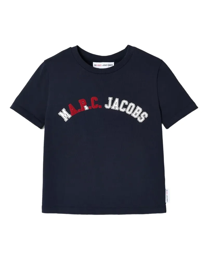 Marc Jacobs T-Shirt mit Logo-Print - Blau Blau