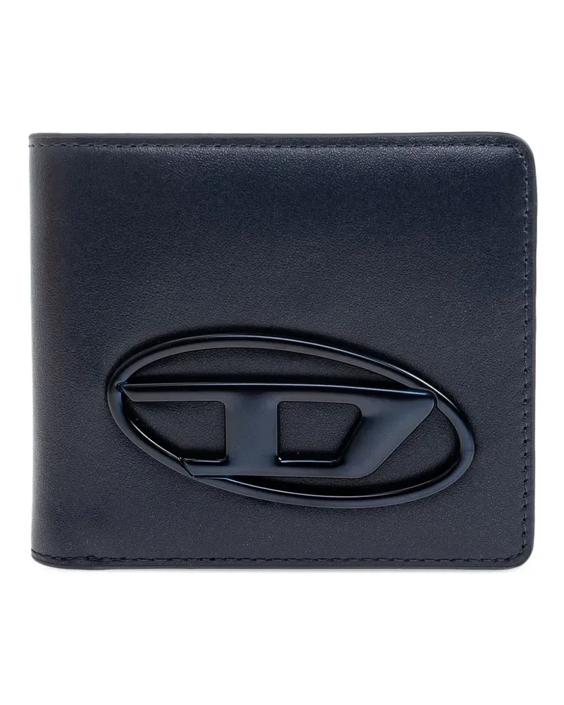 Diesel Portemonnaie mit Klappe - Blau Blau