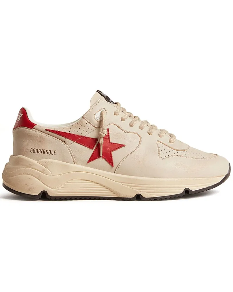 Golden Goose Running Sole Sneakers - Nude Nude
