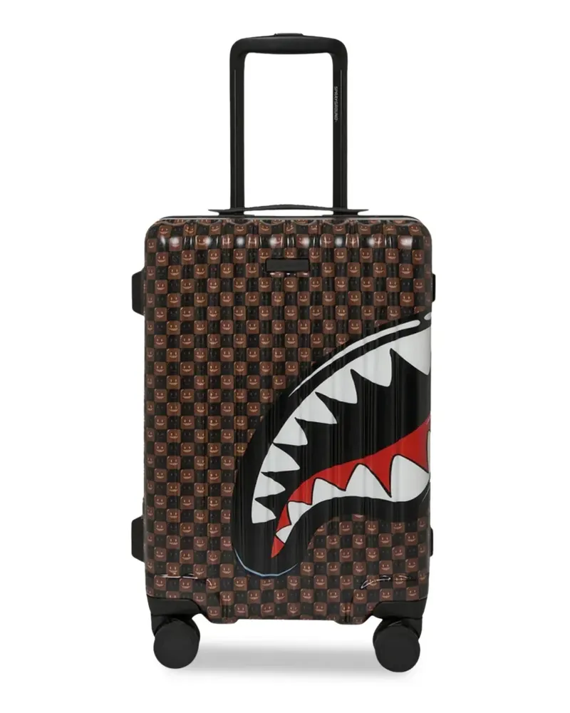 Sprayground Sharks In Paris suitcase - Braun Braun