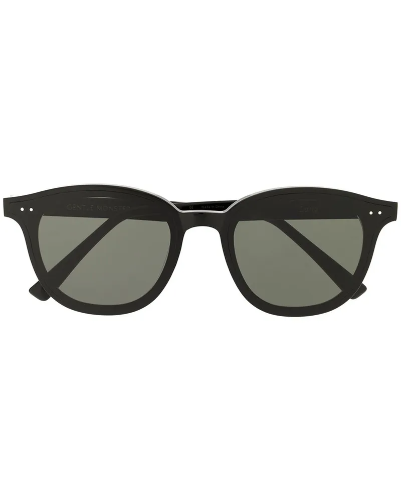 Gentle Monster Lang 01' Sonnenbrille - Schwarz Schwarz