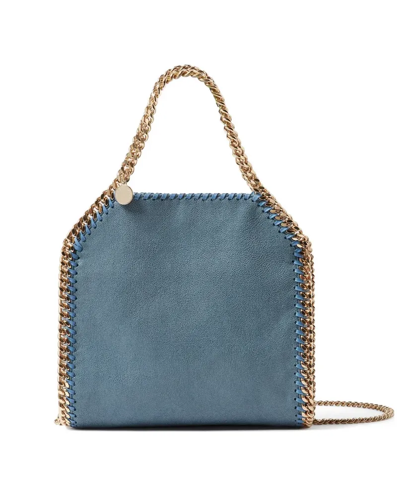 Stella McCartney Mini Falabella Tote Bag mit Kettenriemen - Blau Blau