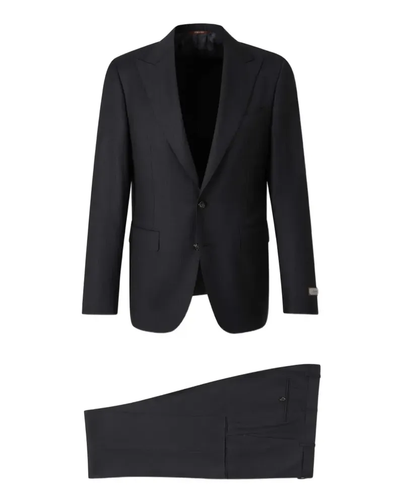 Canali Anzug mit Nadelstreifen - Schwarz Schwarz