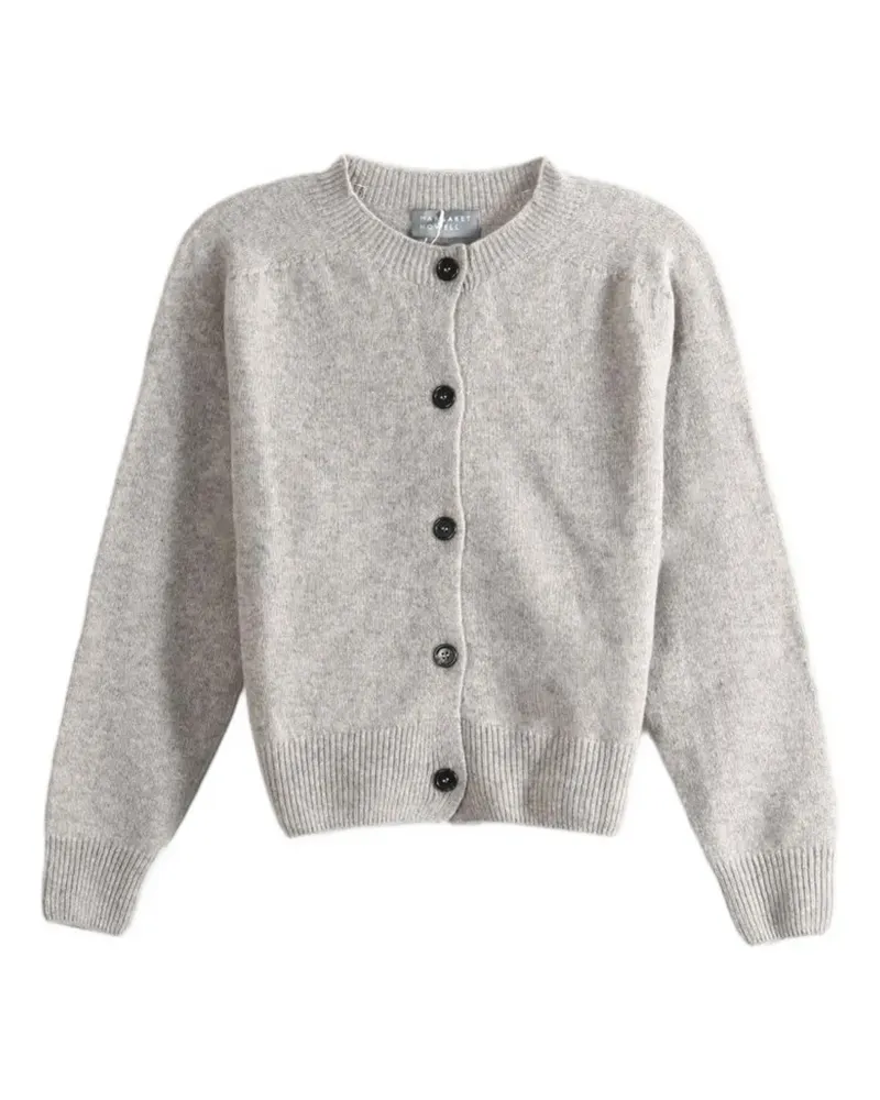 Margaret Howell button-up knitted cardigan - Grau Grau