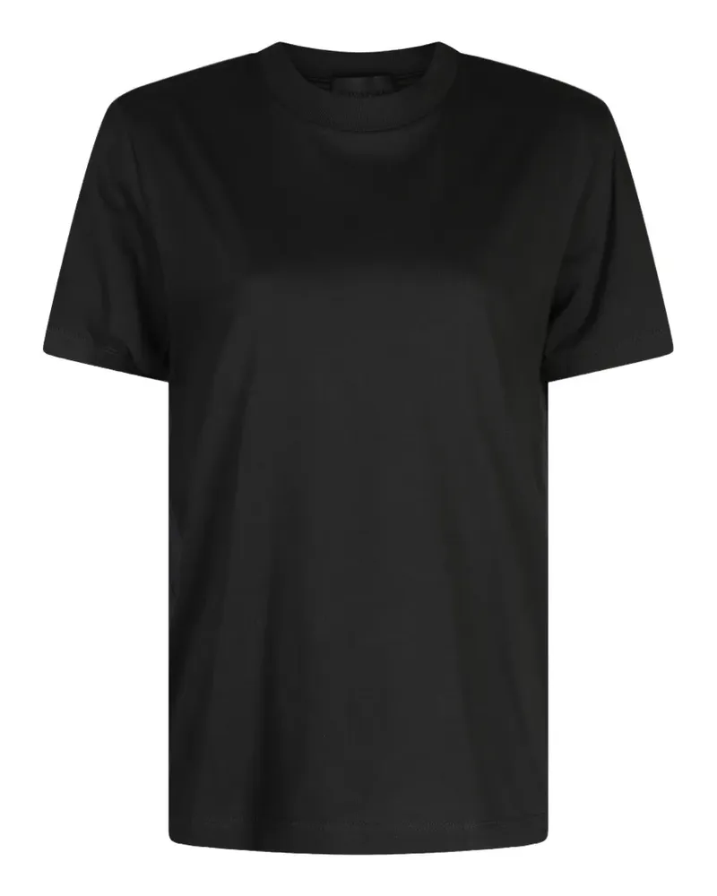 Moncler Klassisches T-Shirt - Schwarz Schwarz