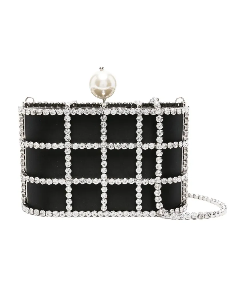 Rosantica mini Holli crystal-embellished shoulder bag - Schwarz Schwarz