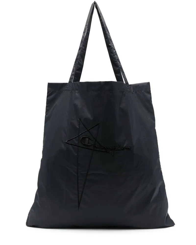 Rick Owens Jumbo Shopper - Schwarz Schwarz