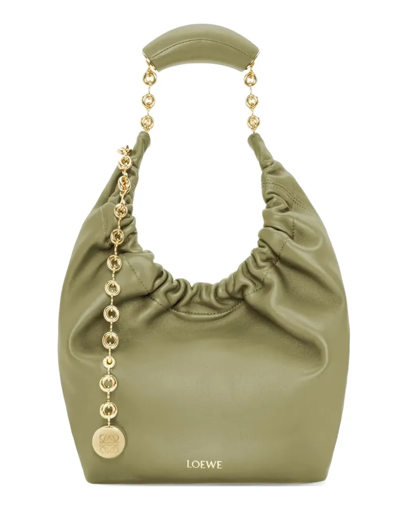 Loewe Kleine Squeeze Schultertasche - Grün Grün