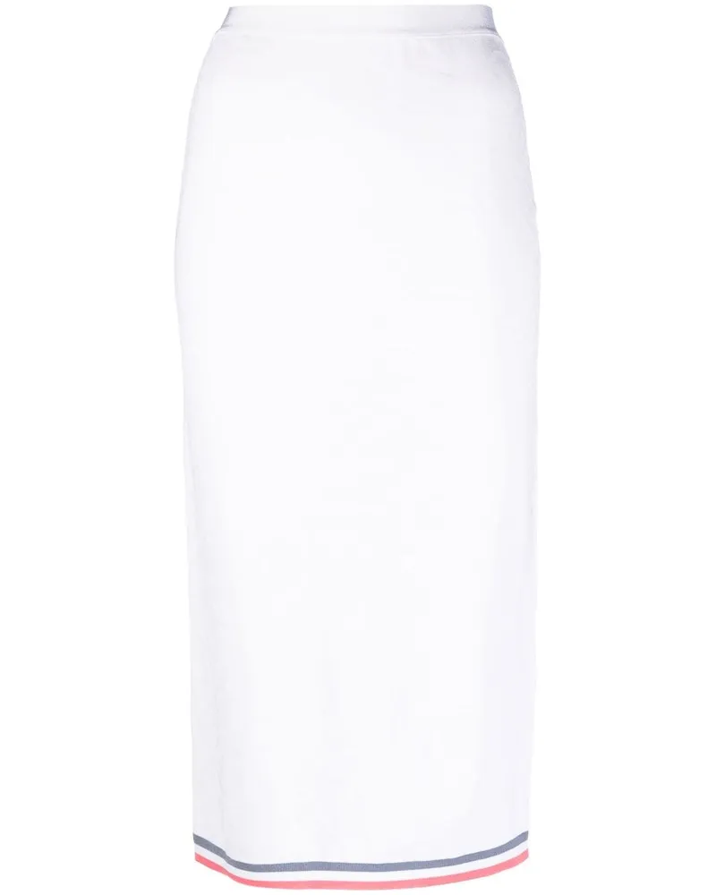 Fendi Rock mit Print - Weiß Weiß