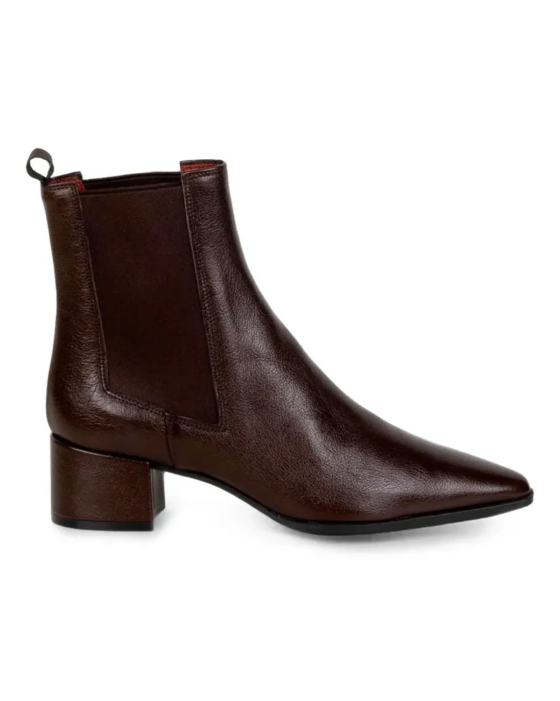 FESTA Milano pointed-toe ankle Chelsea boots - Braun Braun