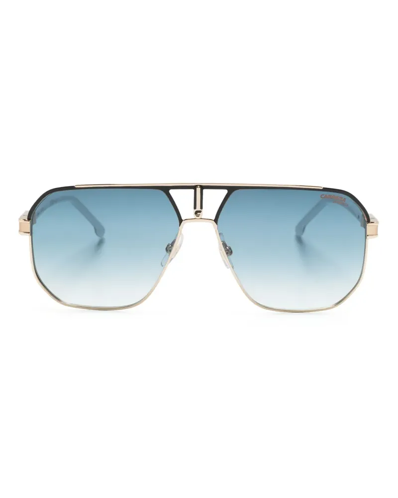 Carrera Getönte Pilotenbrille - Schwarz Schwarz