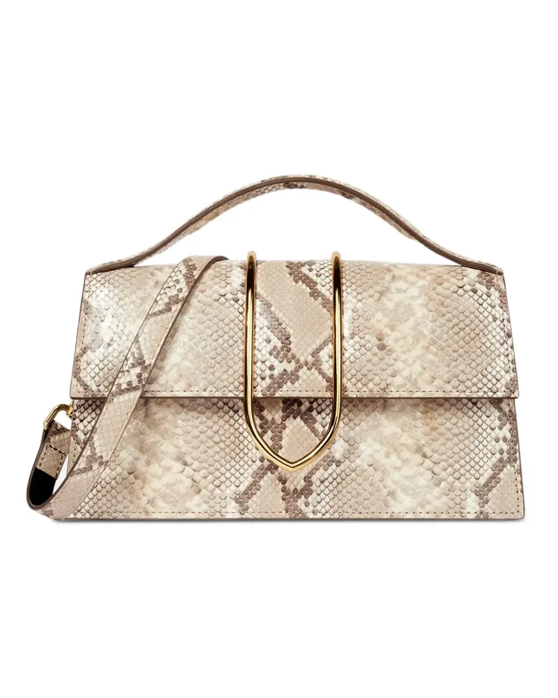 Jacquemus large Bambino tote bag - Nude Nude