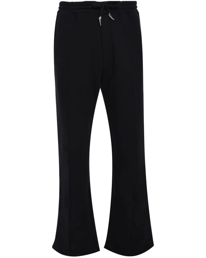 Roberto Cavalli Essential Jogginghose aus Fleece - Schwarz Schwarz