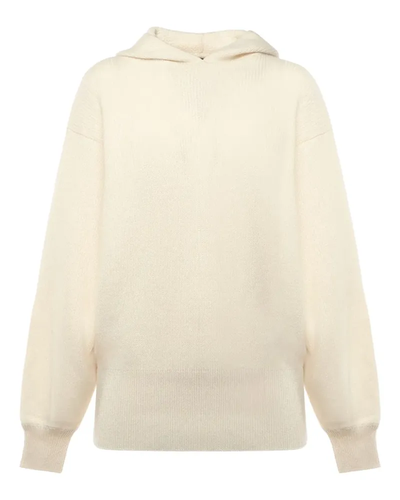 Loro Piana cashmere hoodie - Nude Nude