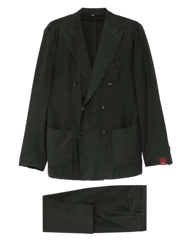 Biagio Santaniello double-breasted suit - Grün Grün