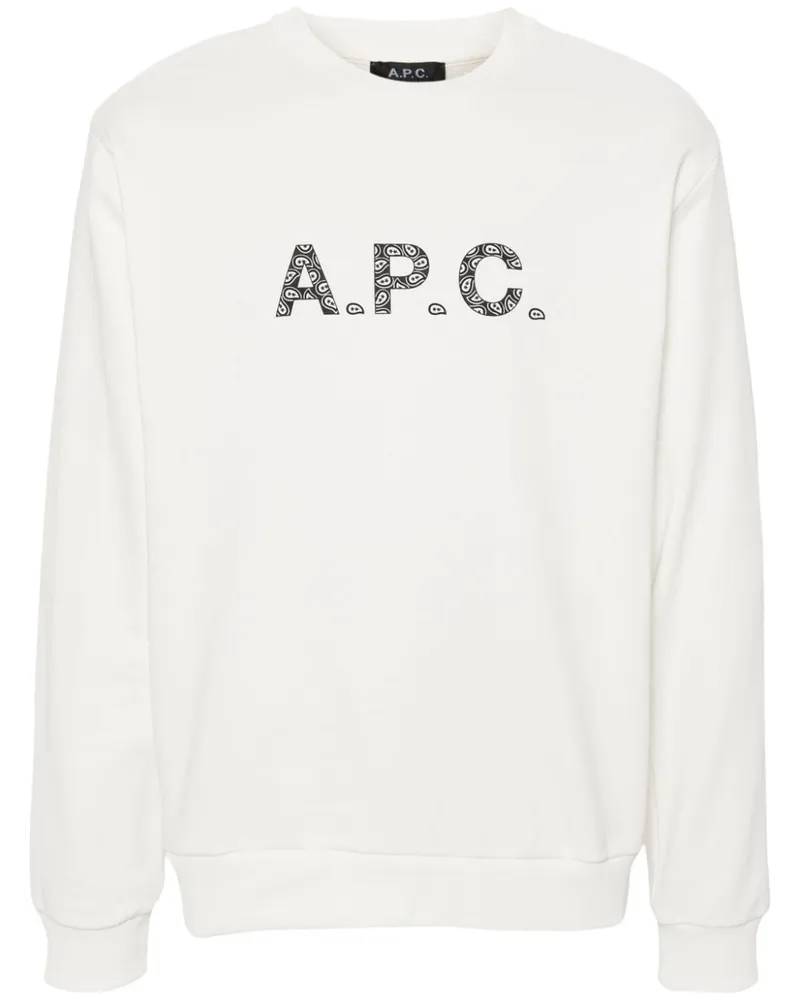 A.P.C. Timothy Sweatshirt Weiß