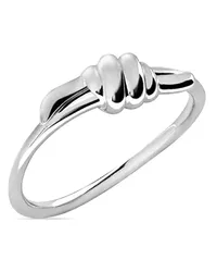 DoDo Nodo Ring mit Logo-Gravur Silber