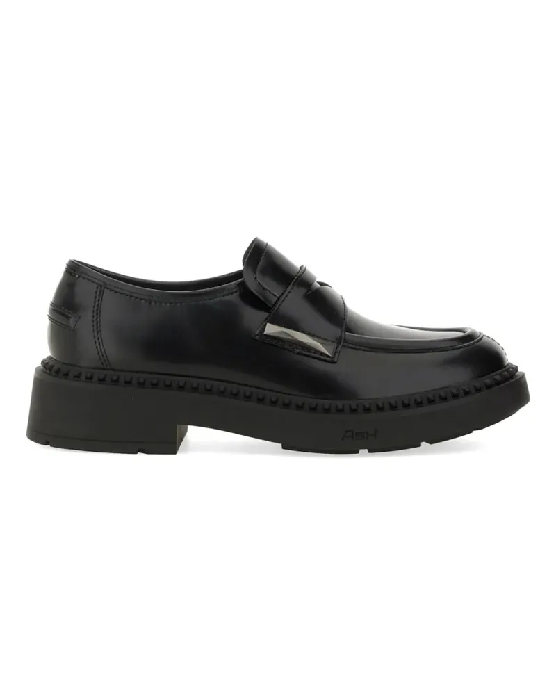 ash Medusa metal-detail loafers - Schwarz Schwarz