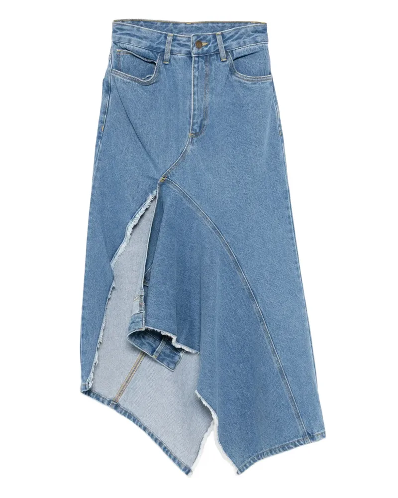 Monse Jeansrock mit Twist-Detail - Blau Blau