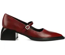 VIvian Pumps mit Blockabsatz 55mm - Rot