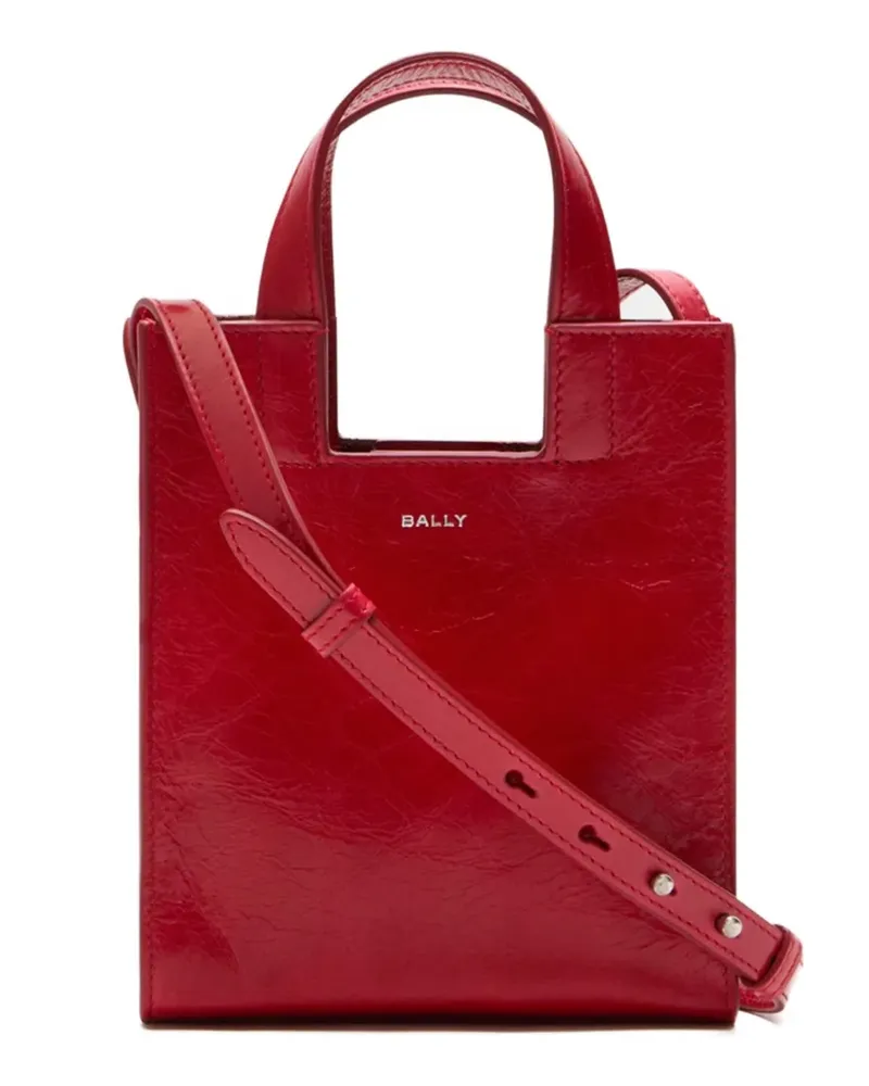 Bally small Easy leather tote bag - Rot Rot
