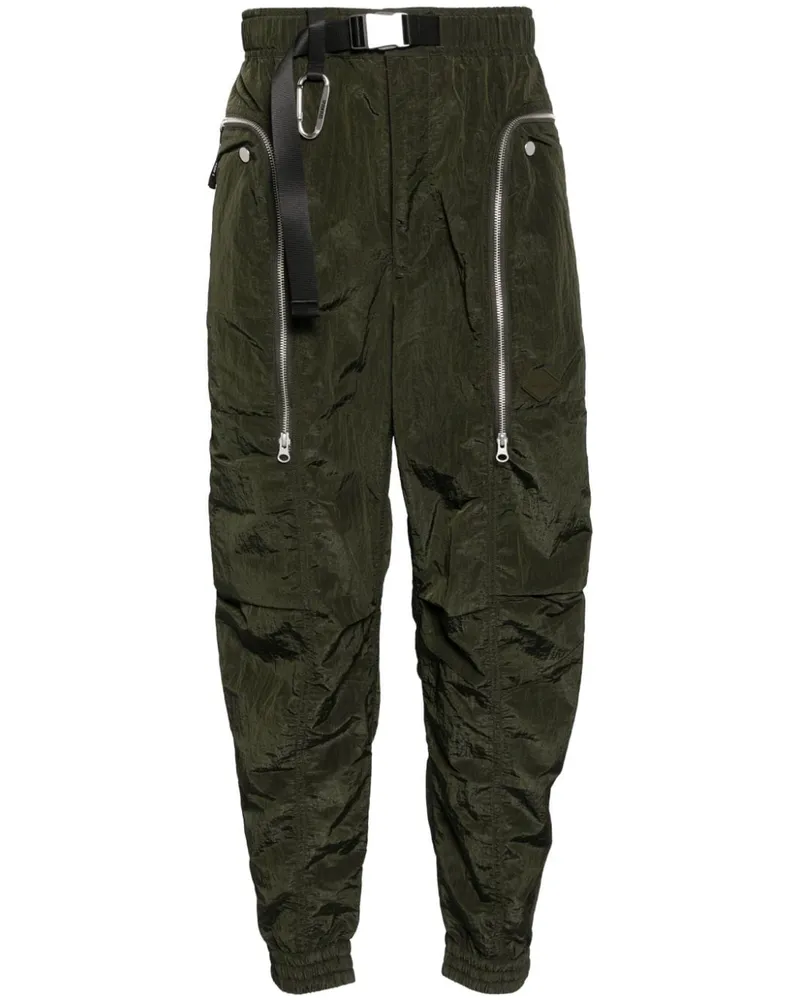 Spoonyard Tapered-Hose mit Gürtel - Grün Grün