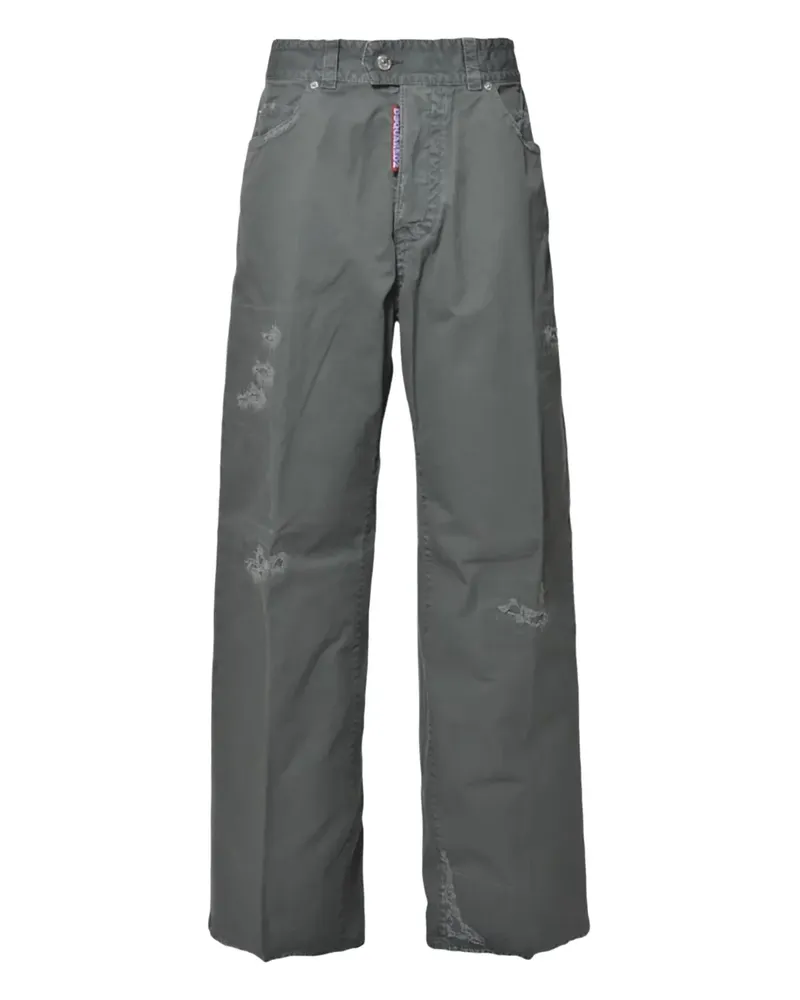 Dsquared2 Jeans in Distressed-Optik - Grau Grau