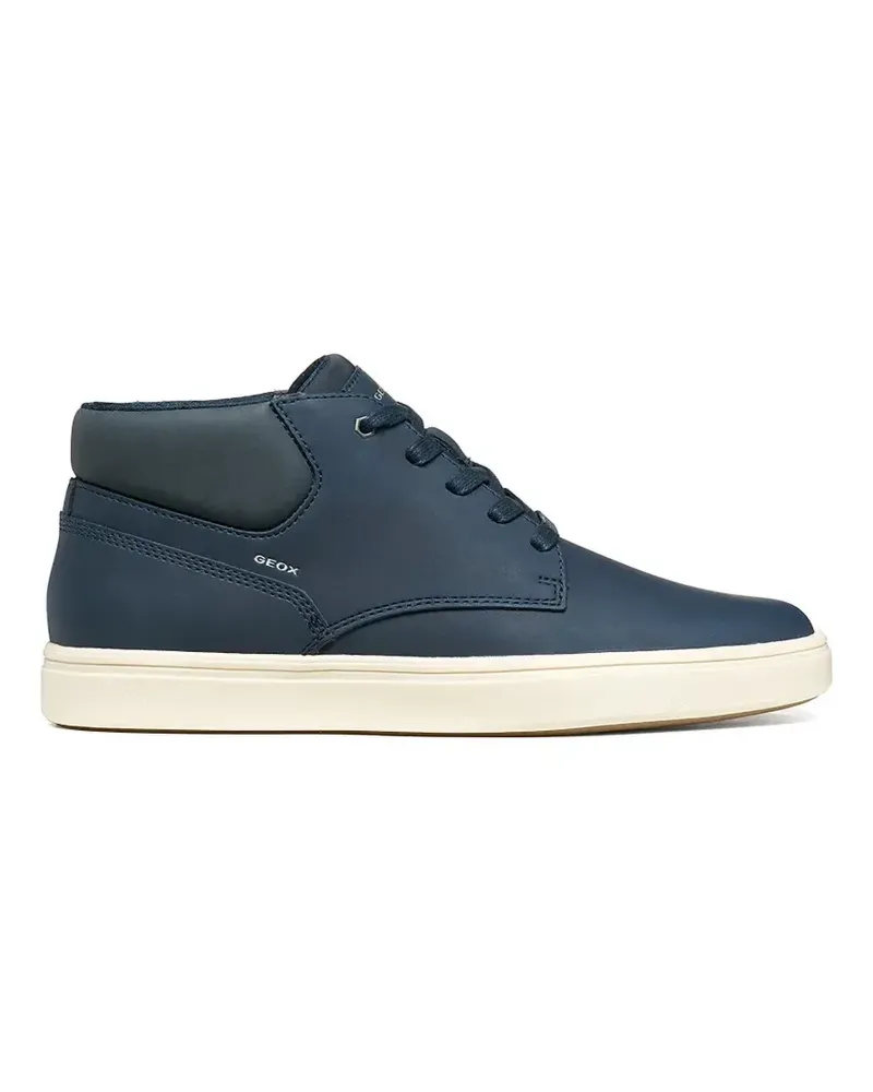 Geox U Baltmoore Sneakers mit Schnürung und Einsätzen - Blau Blau