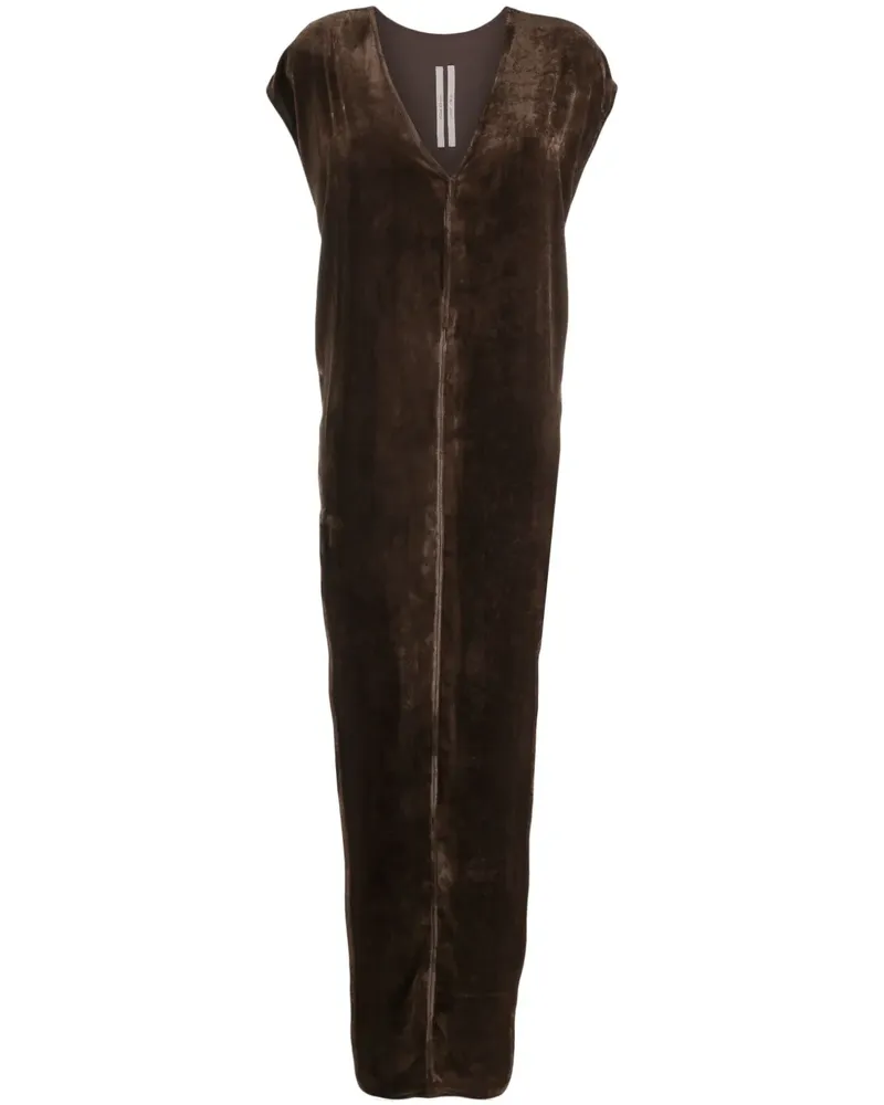 Rick Owens Luxor Arrowhead Abendkleid - Braun Braun