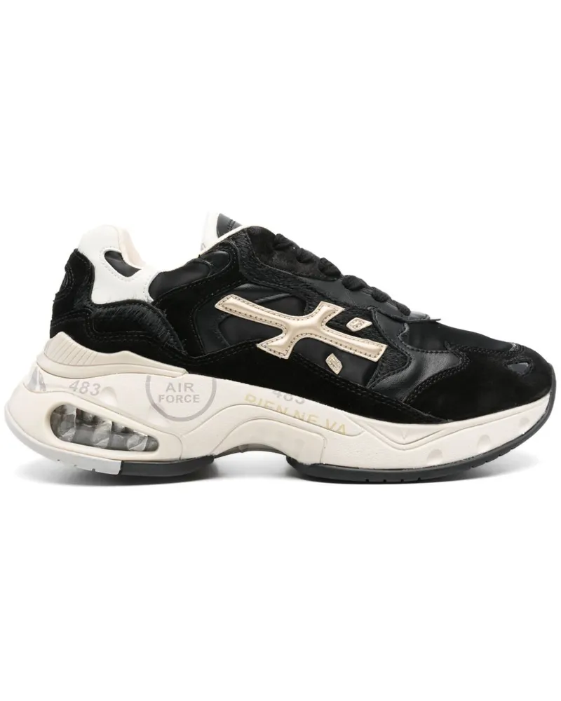 Premiata Sharky-D Sneakers - Schwarz Schwarz