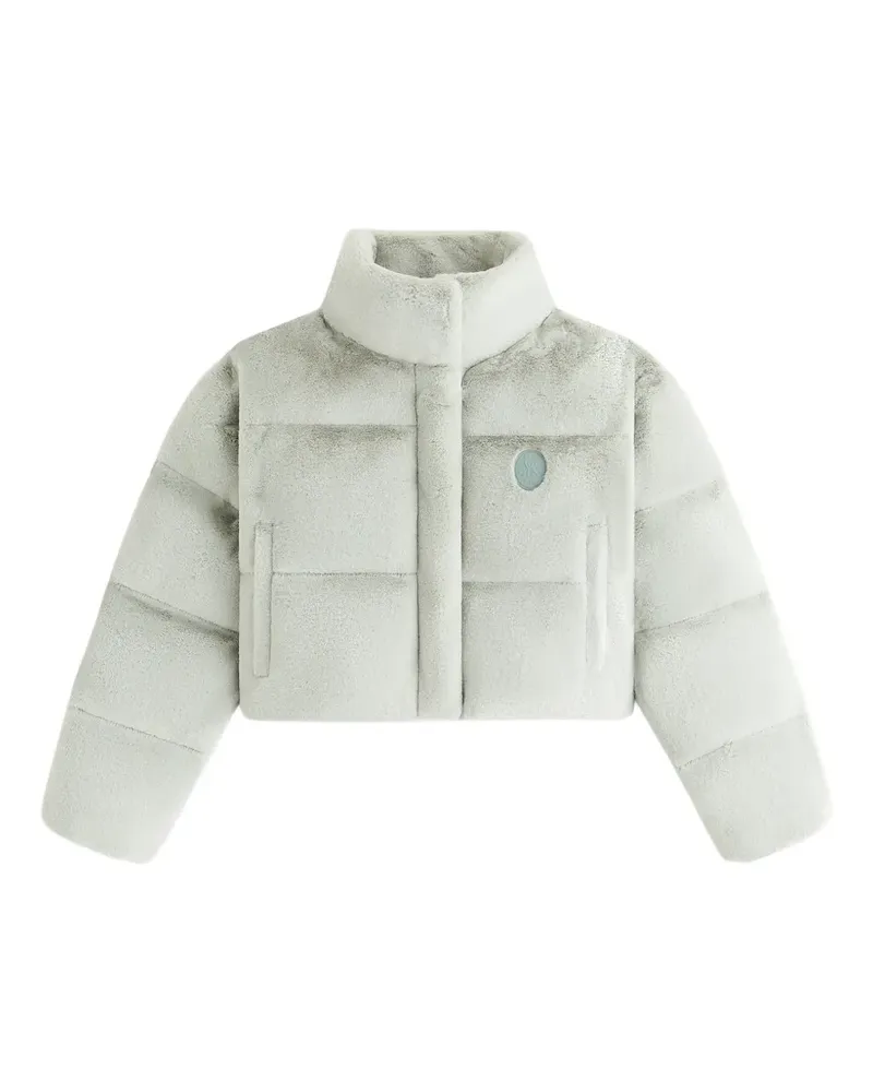 KITH Shae cropped puffer jacket - Weiß Weiß
