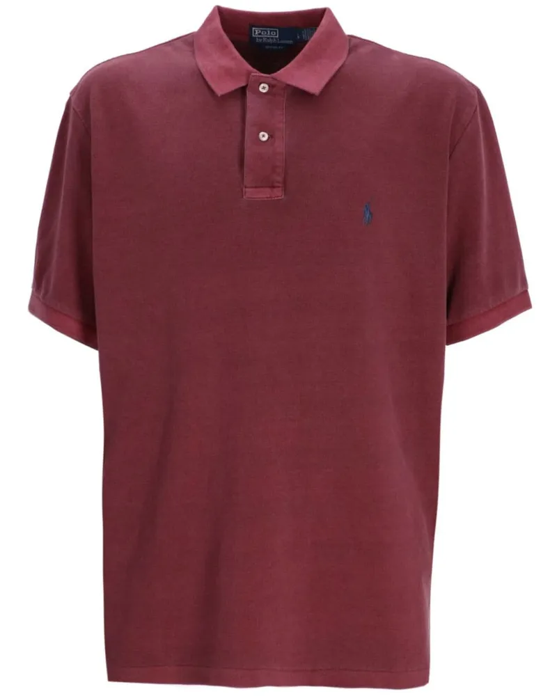 Ralph Lauren Poloshirt mit Logo-Stickerei - Rot Rot