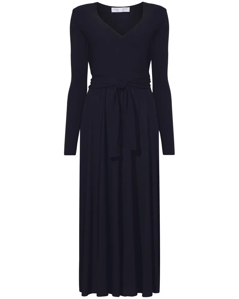 Proenza Schouler Kleid mit Knotendetail - Schwarz Schwarz